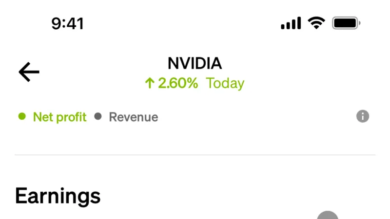 Charts — Cash App, Fintech UI