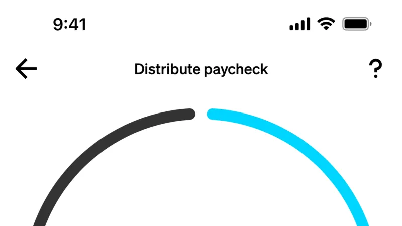 Charts — Cash App, Fintech UI