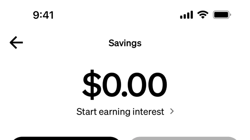 Wallet & Balance — Cash App, Fintech UI