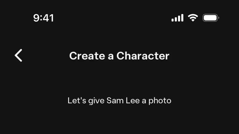 Loading — Character.AI, AI & ML UI