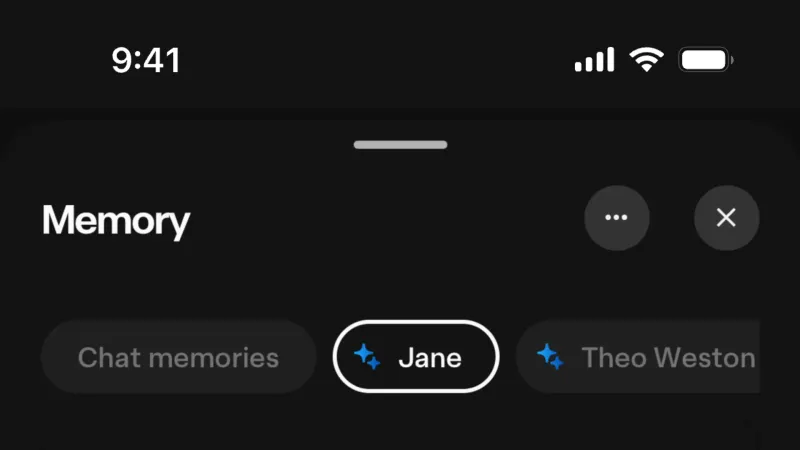 Badge — Character.AI, AI & ML UI