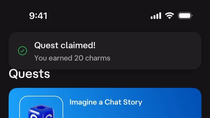 Toast — Character.AI, AI & ML UI