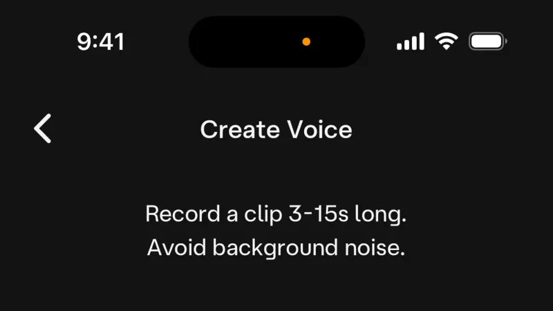Audio & Video Recorder — Character.AI, AI & ML UI