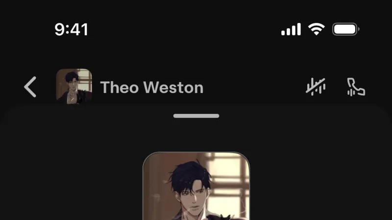 Favorite & Pin — Character.AI, AI & ML UI