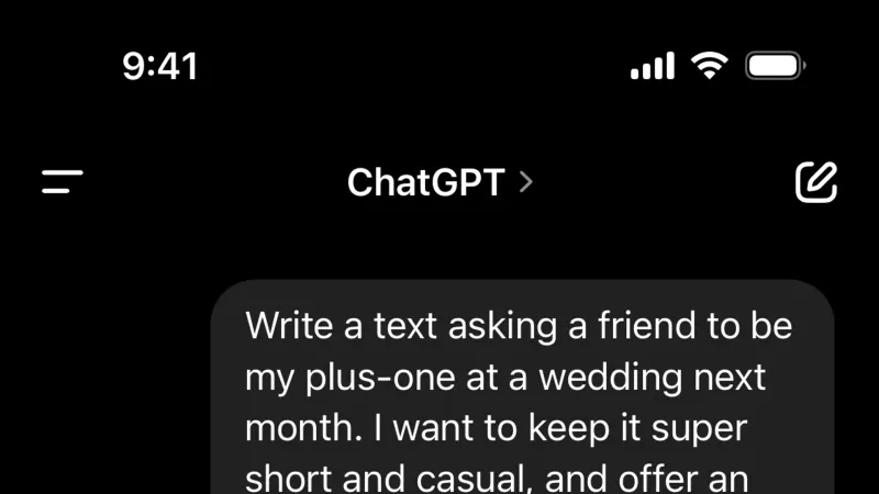 Dark Mode — ChatGPT, AI & ML UI