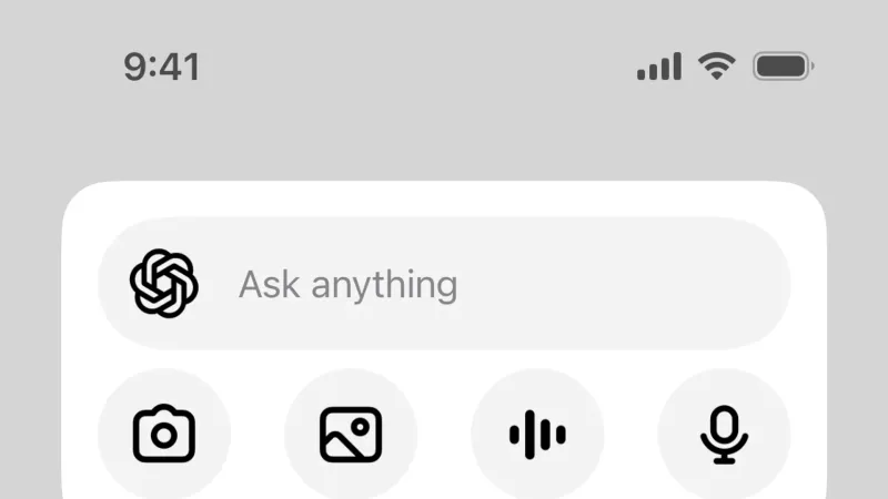 Widgets — ChatGPT, AI & ML UI