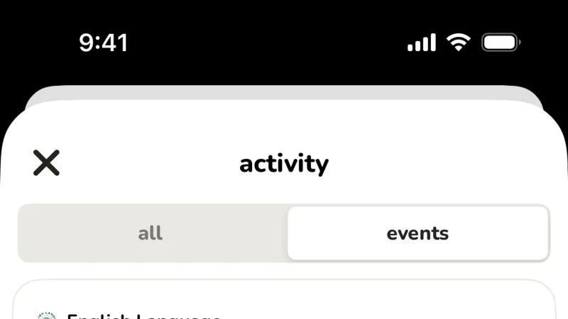 Card — Clubhouse, Social UI