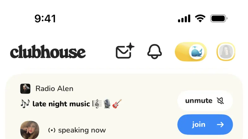 Switch — Clubhouse, Social UI