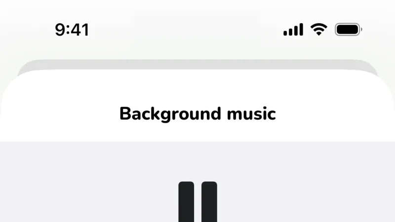 Audio Player — Clubhouse, Social UI