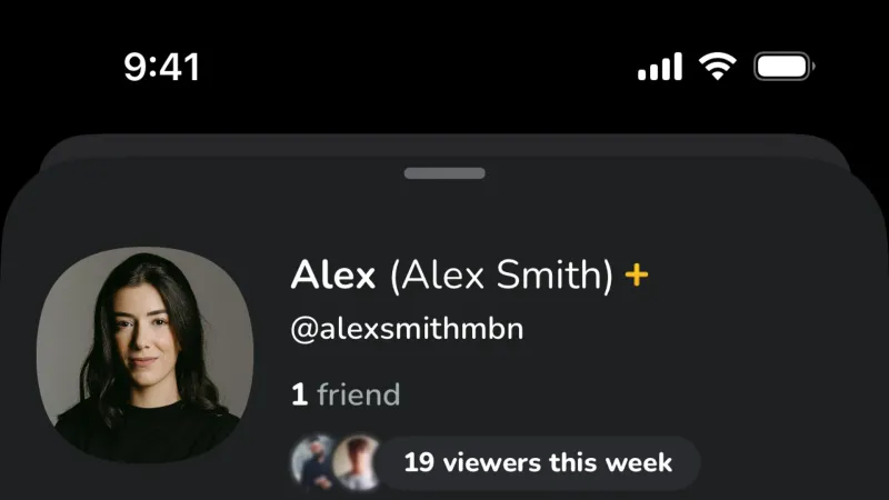 Dark Mode — Clubhouse, Social UI