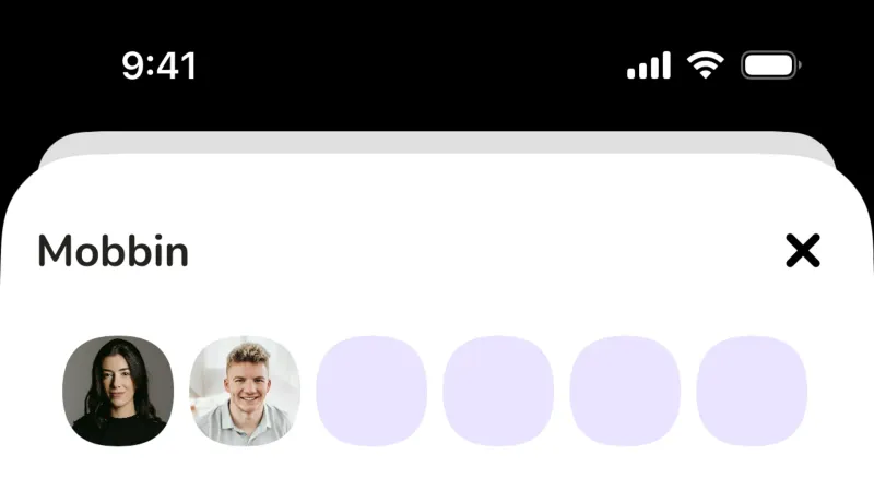 Invite Teammates — Clubhouse, Social UI
