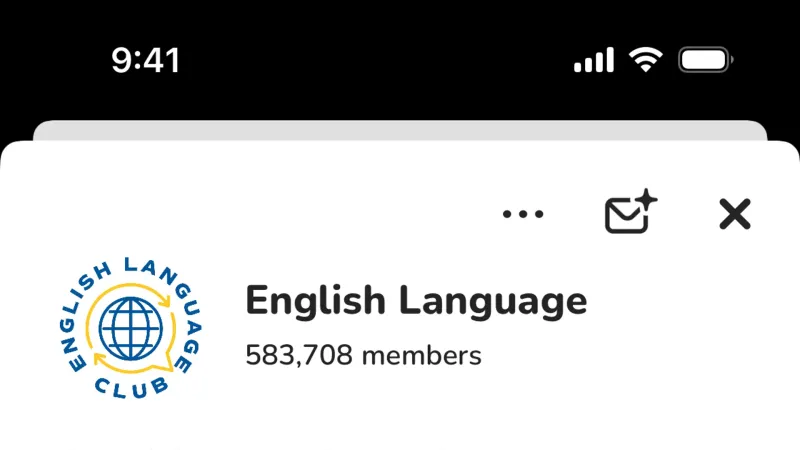 User / Group Profile — Clubhouse, Social UI