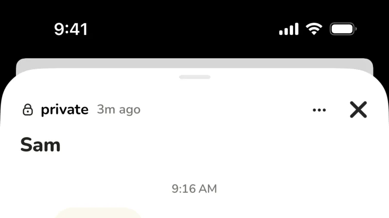 Audio Player — Clubhouse, Social UI