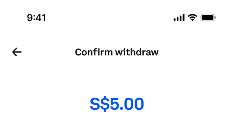 Confirmation — Coinbase, Fintech UI