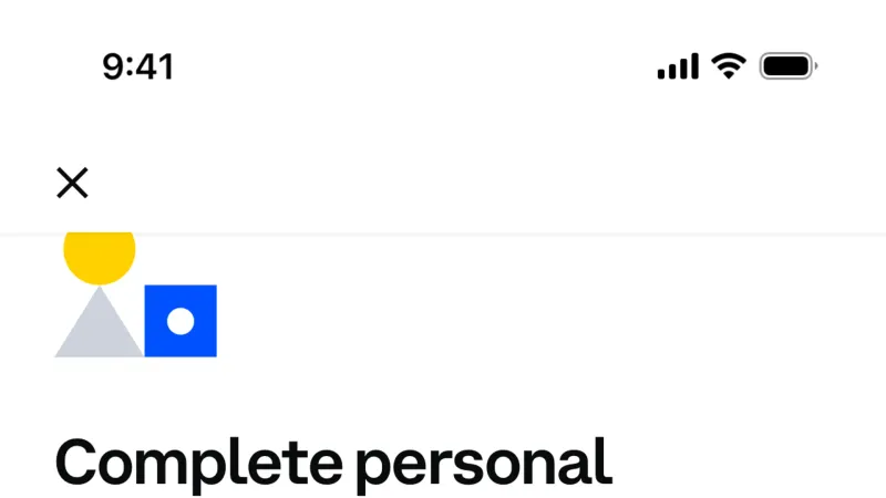 Checkbox — Coinbase, Fintech UI