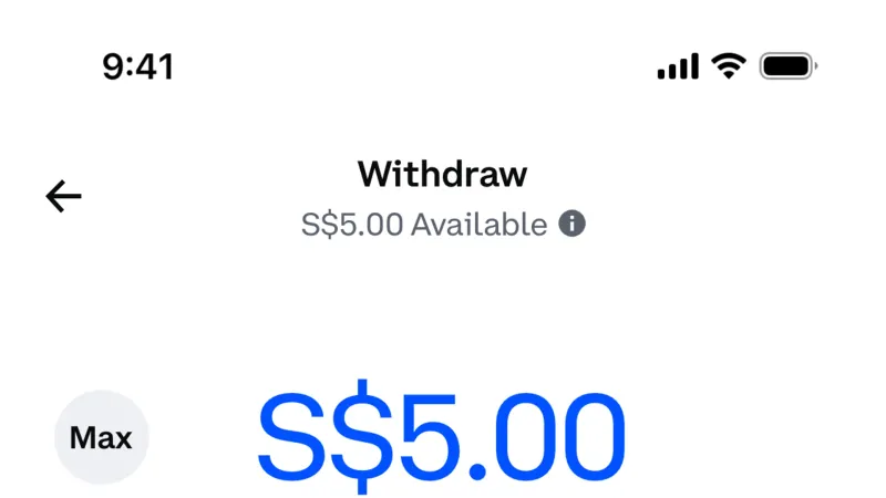 Set — Coinbase, Fintech UI