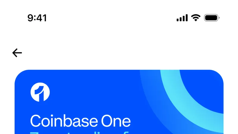 Subscription & Paywall — Coinbase, Fintech UI