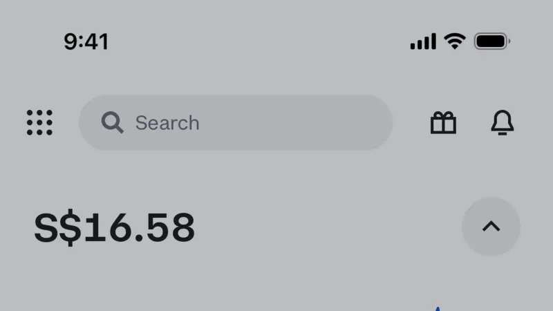 Action Option — Coinbase, Fintech UI