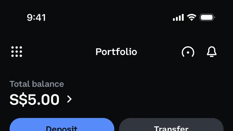Accordion — Coinbase, Fintech UI