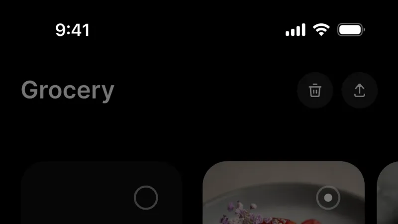 Delete — CREME, Food & Drink UI