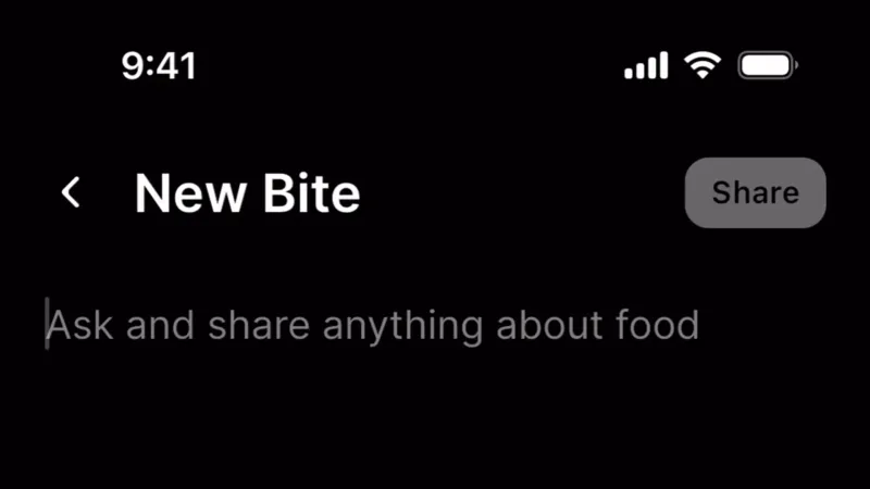Toolbar — CREME, Food & Drink UI