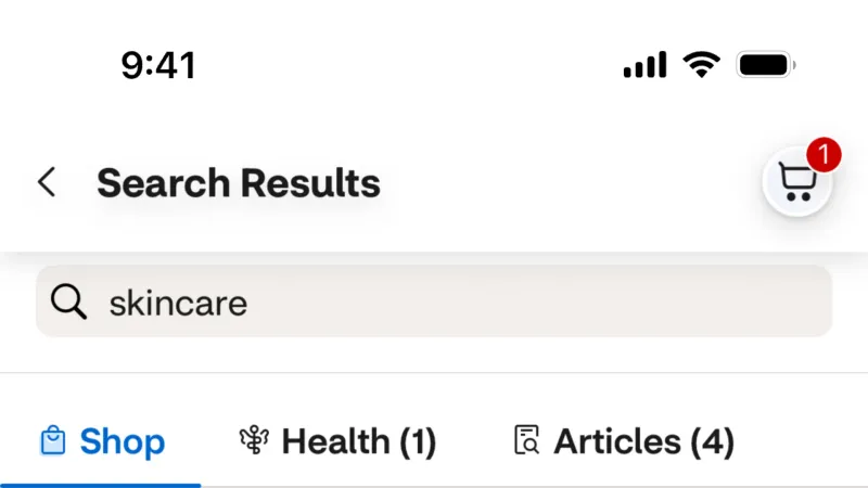 Card — CVS Health, Health UI