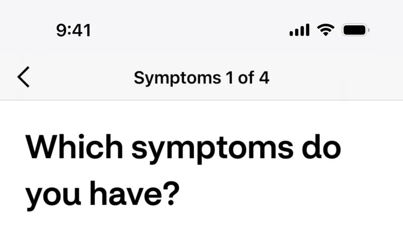 Chip — CVS Health, Health UI