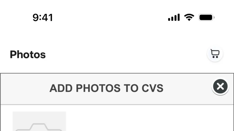 Upload & Download — CVS Health, Health UI