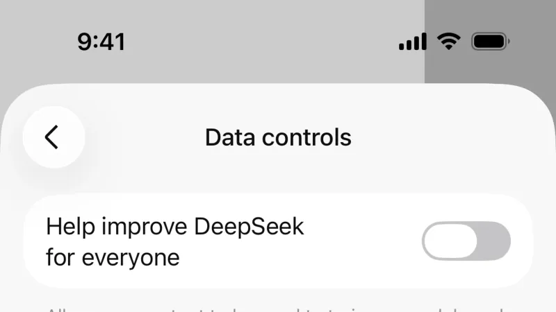 DeepSeek — AI & ML, интерфейс, скриншот 7/130