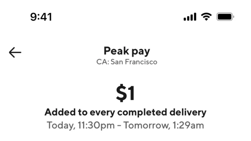 DoorDash Dasher — Food & Drink, интерфейс, скриншот 5/205