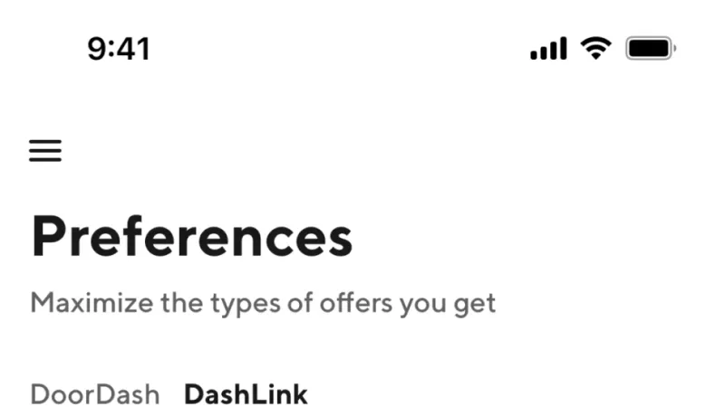 DoorDash Dasher — Food & Drink, интерфейс, скриншот 6/205