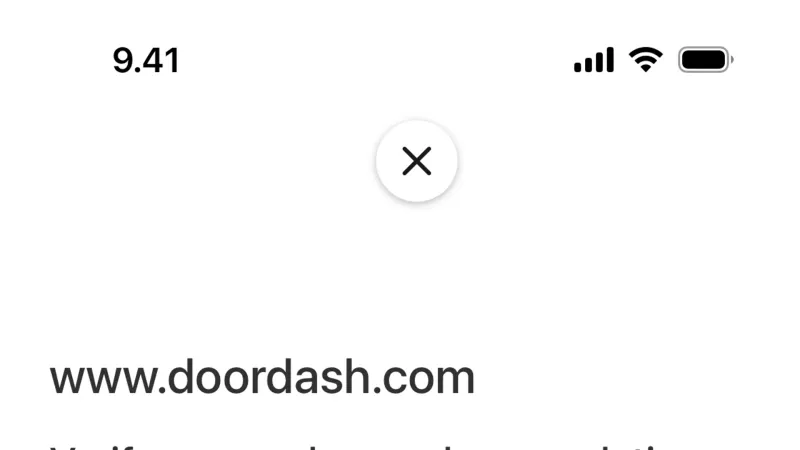 DoorDash — Food & Drink, интерфейс, скриншот 3/304