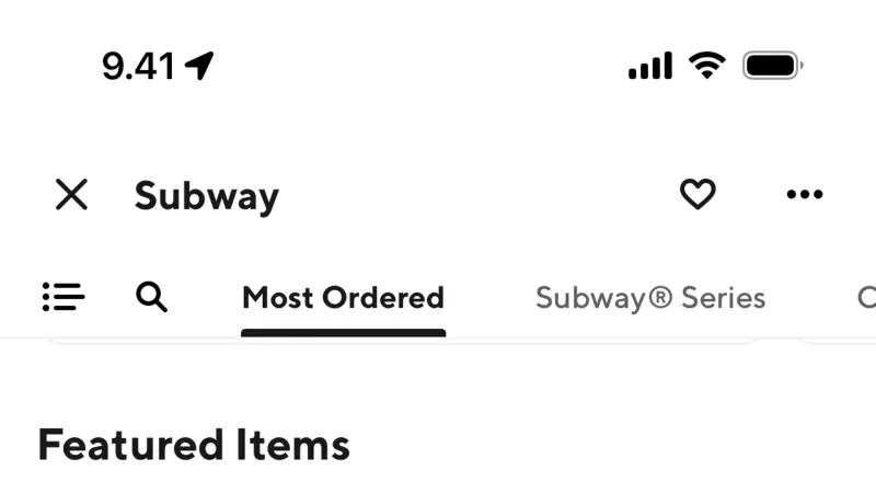 Banner — DoorDash, Food & Drink UI