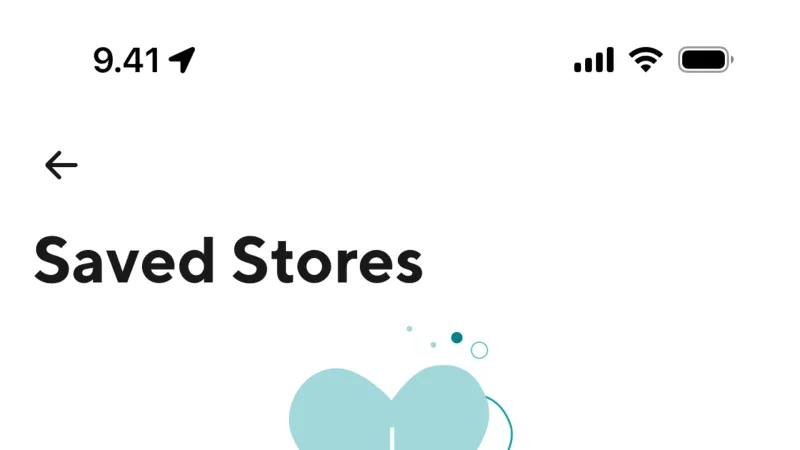 Empty State — DoorDash, Food & Drink UI