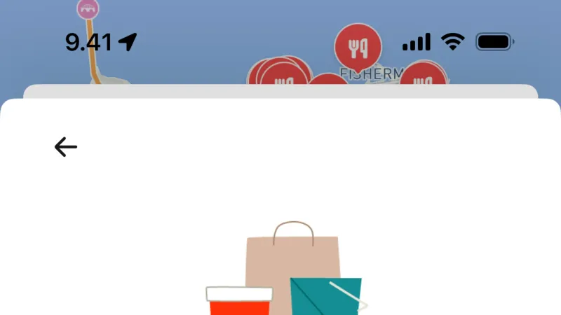 Error — DoorDash, Food & Drink UI