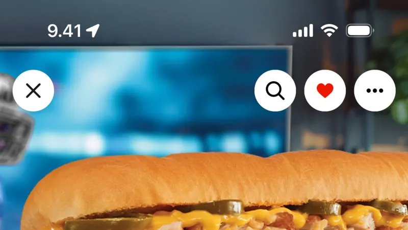 Favorite & Pin — DoorDash, Food & Drink UI