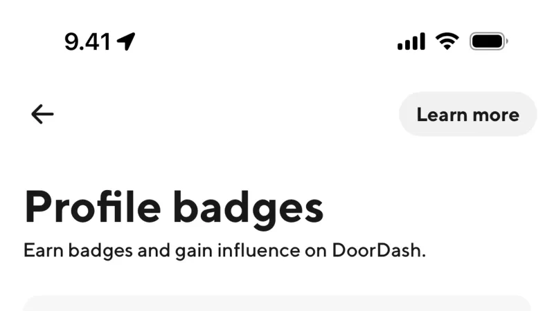 Feature Info — DoorDash, Food & Drink UI