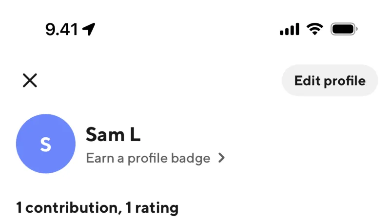 My Account & Profile — DoorDash, Food & Drink UI