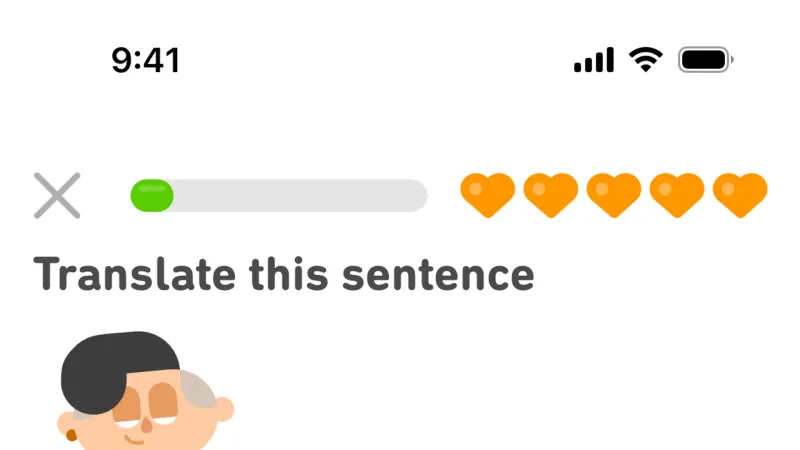 Duolingo — Education, интерфейс, скриншот 8/587