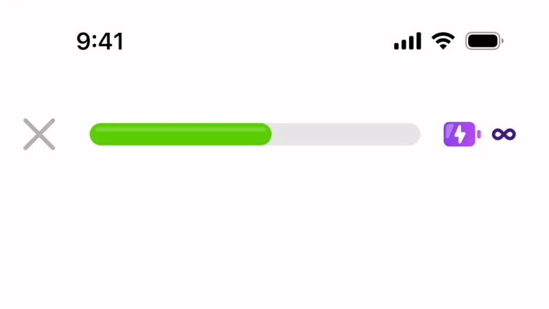 Quiz — Duolingo, Education UI