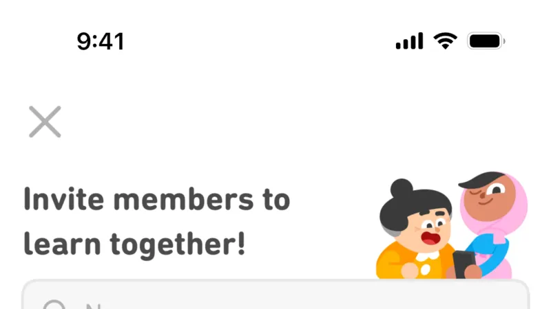 Button — Duolingo, Education UI