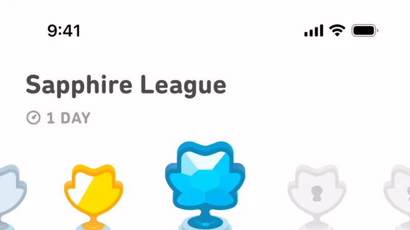 Status Dot — Duolingo, Education UI
