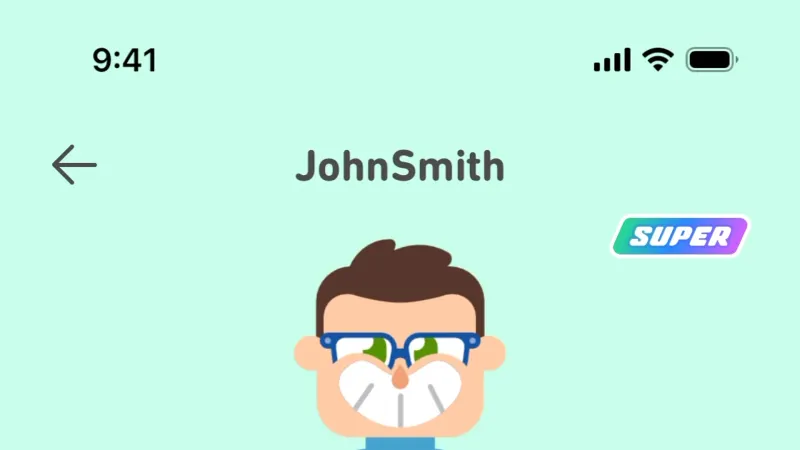 Button — Duolingo, Education UI