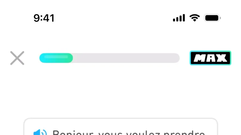 Audio & Video Recorder — Duolingo, Education UI