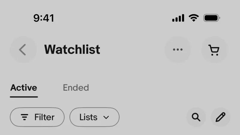 Add & Create — eBay, E-commerce UI