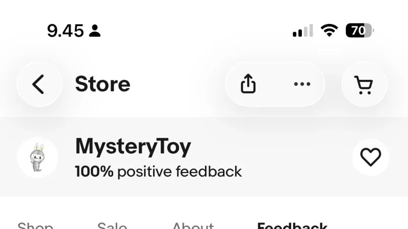 Reviews & Ratings — eBay, E-commerce UI