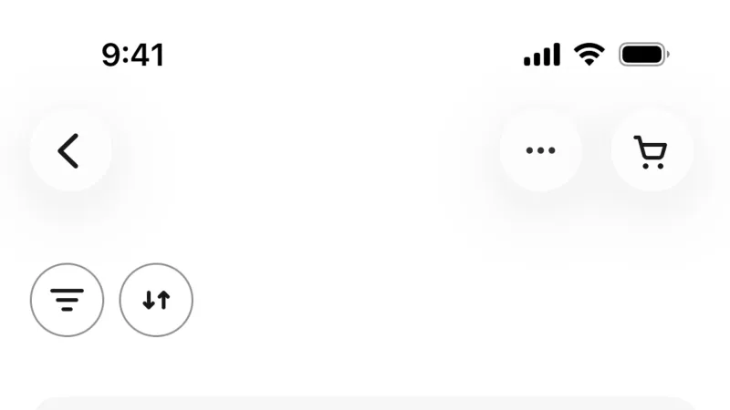 Search Bar — eBay, E-commerce UI