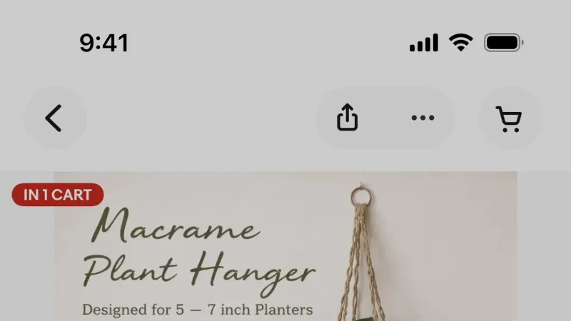 Save — eBay, E-commerce UI