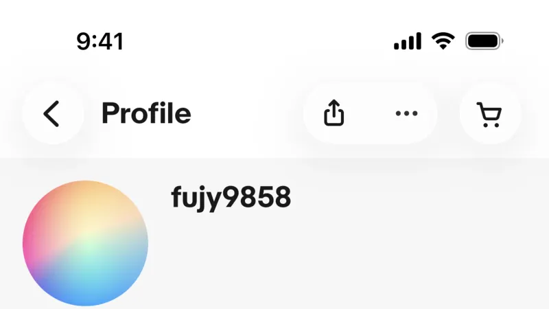 My Account & Profile — eBay, E-commerce UI