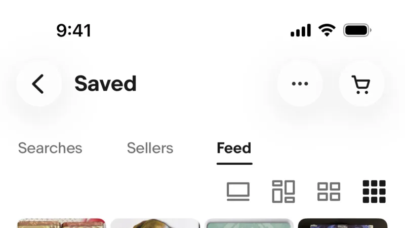 Gallery — eBay, E-commerce UI